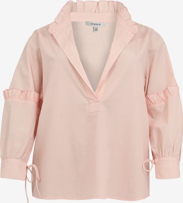 YOEK Bluse in Pink: Vorderseite