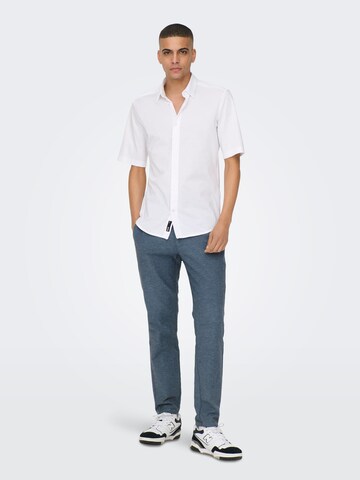 regular Pantaloni chino 'MARK' di Only & Sons in blu