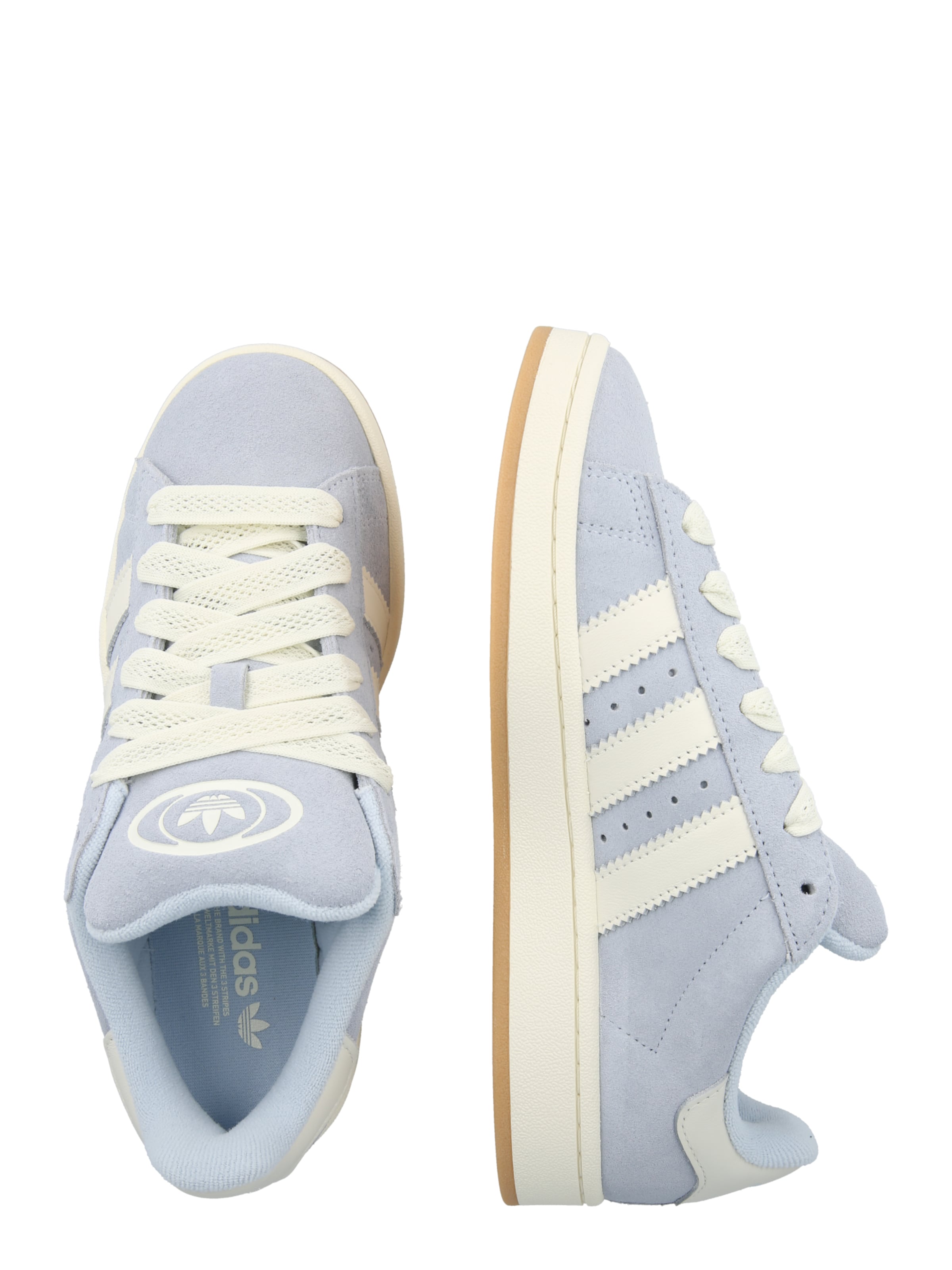 zils ADIDAS ORIGINALS Zemie brīvā laika apavi 'CAMPUS 00s'