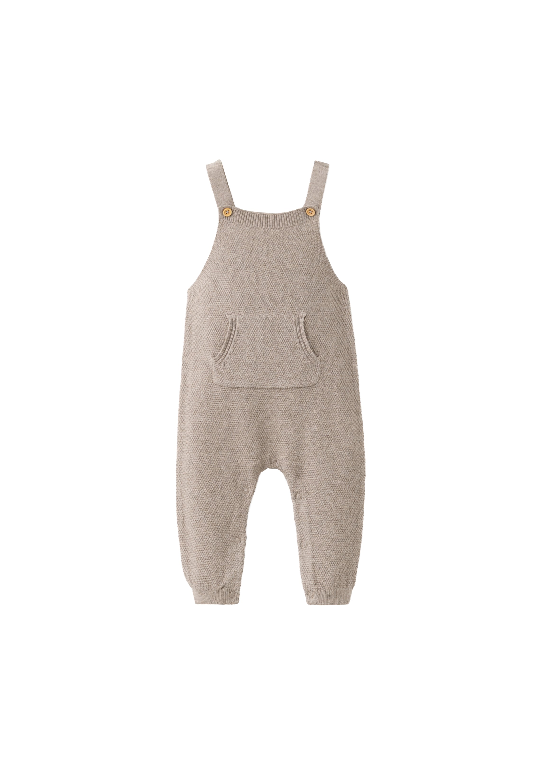 MANGO KIDS Overall 'DUNGAREES YORK' in Grau: Vorderseite
