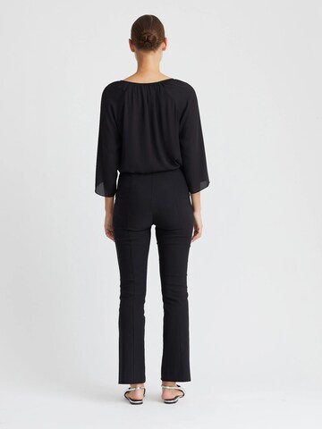 Minx Bootcut Hose 'EVERLY'‌‌‌ in Schwarz