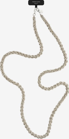 Cheeky Chain Munich Smartphone Case 'Aurora' in Silver: front