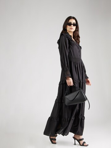 Robe-chemise 'Denisa' IVY OAK en noir