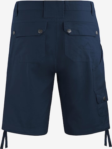 Regular Pantalon outdoor 'Mojave' normani en bleu