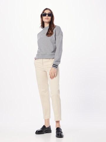 TOMMY HILFIGER regular Bukser med fals i beige