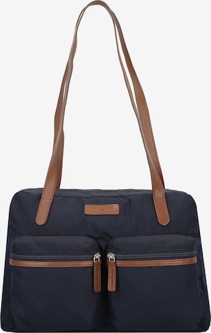 Borsa a spalla di GREENBURRY in blu: frontale