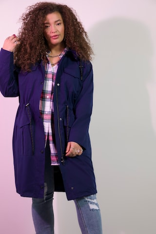 Studio Untold Between-Seasons Parka in Blue