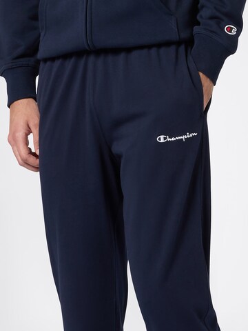 Champion Authentic Athletic Apparel Normální Kalhoty – modrá
