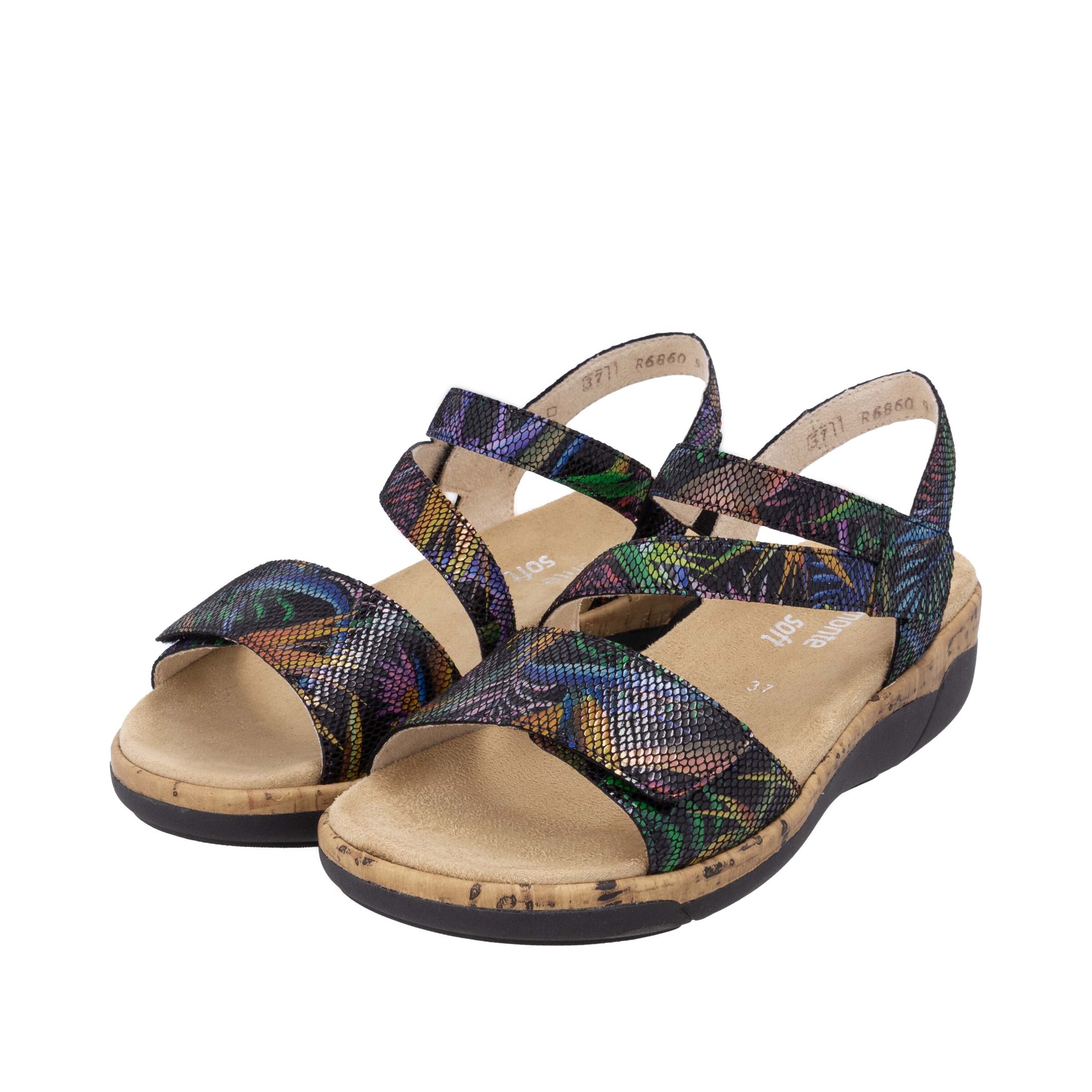 Sandales REMONTE en noir