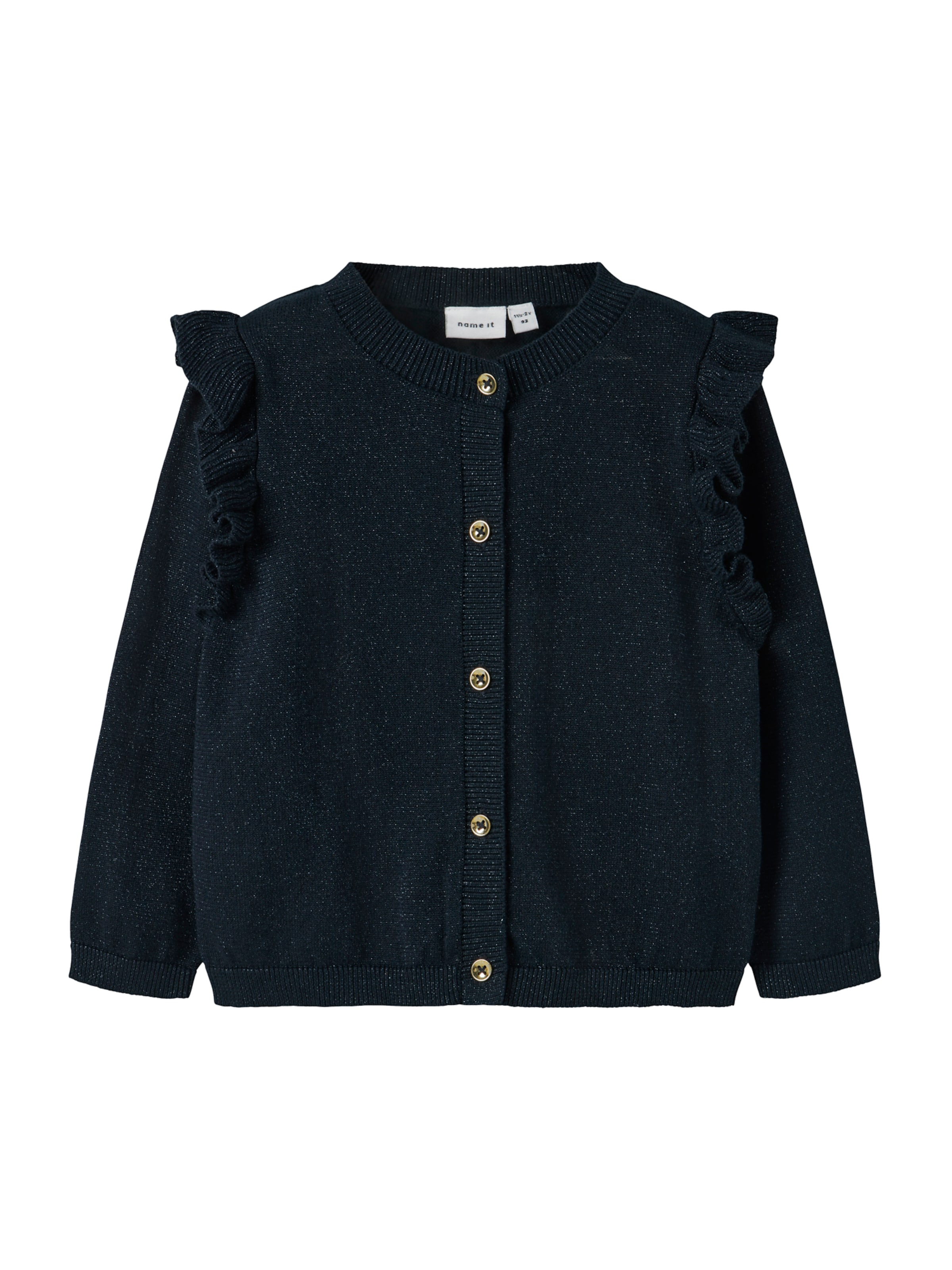 NAME IT Knit Cardigan 'NMFABINNE' in Blue: front