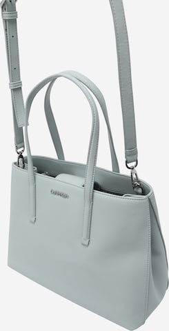 Calvin Klein - Malas de tiracolo em azul: frente