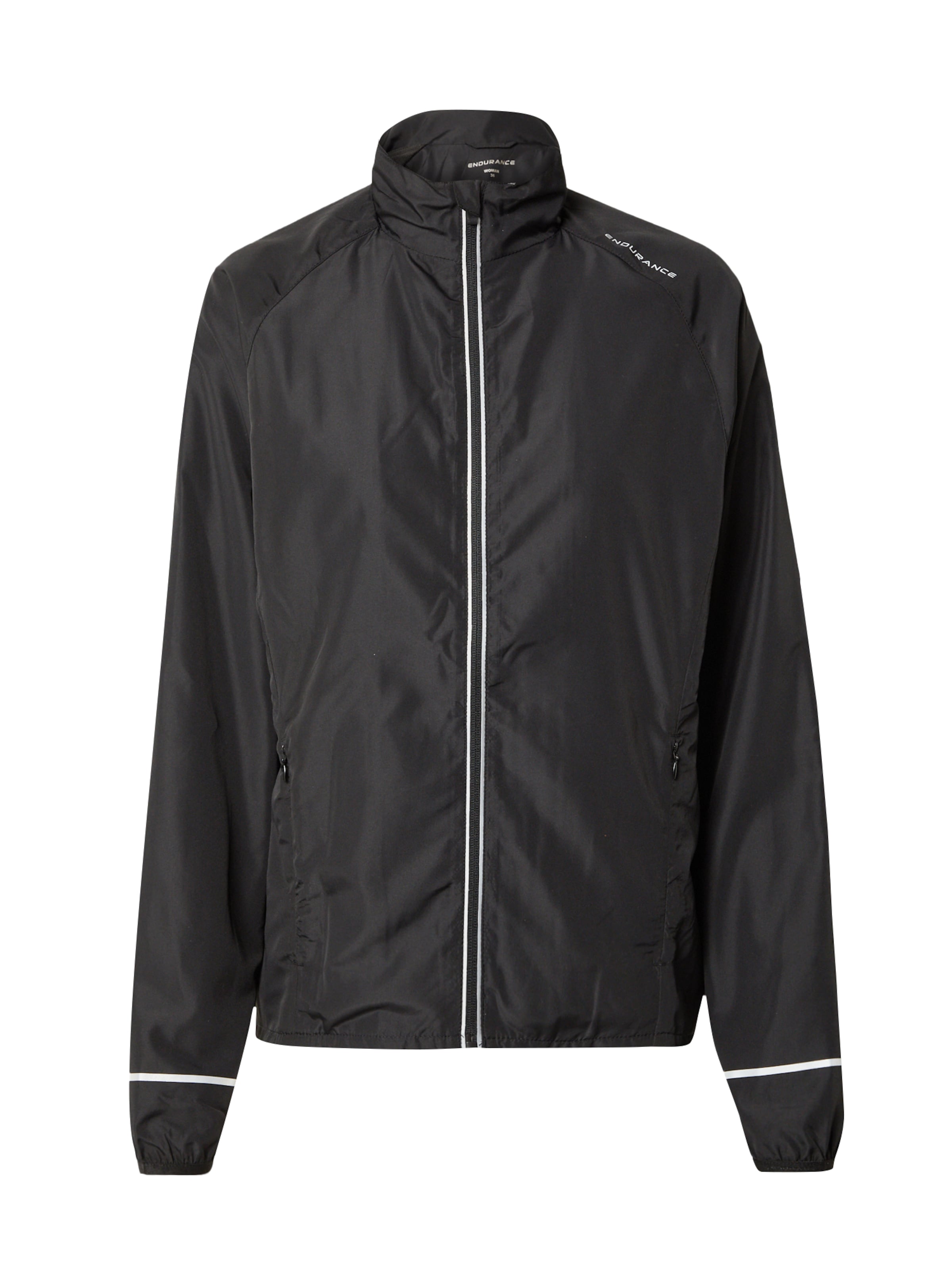 Veste de sport 'Shela' ENDURANCE en noir : devant