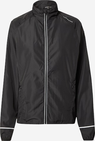 ENDURANCE Athletic Jacket 'Shela' in Black: front