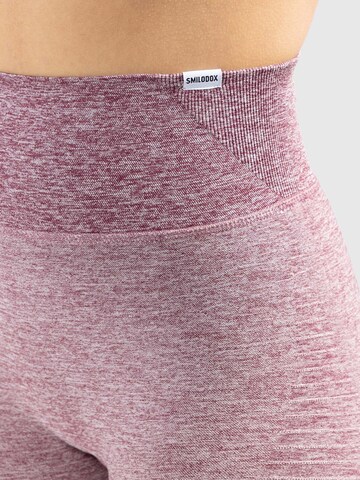 Smilodox Skinny Sports trousers 'Anita' in Purple