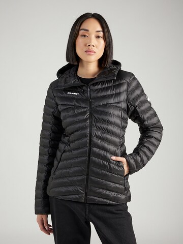 MAMMUT Outdoorjacke 'Albula' in Schwarz: Vorderseite