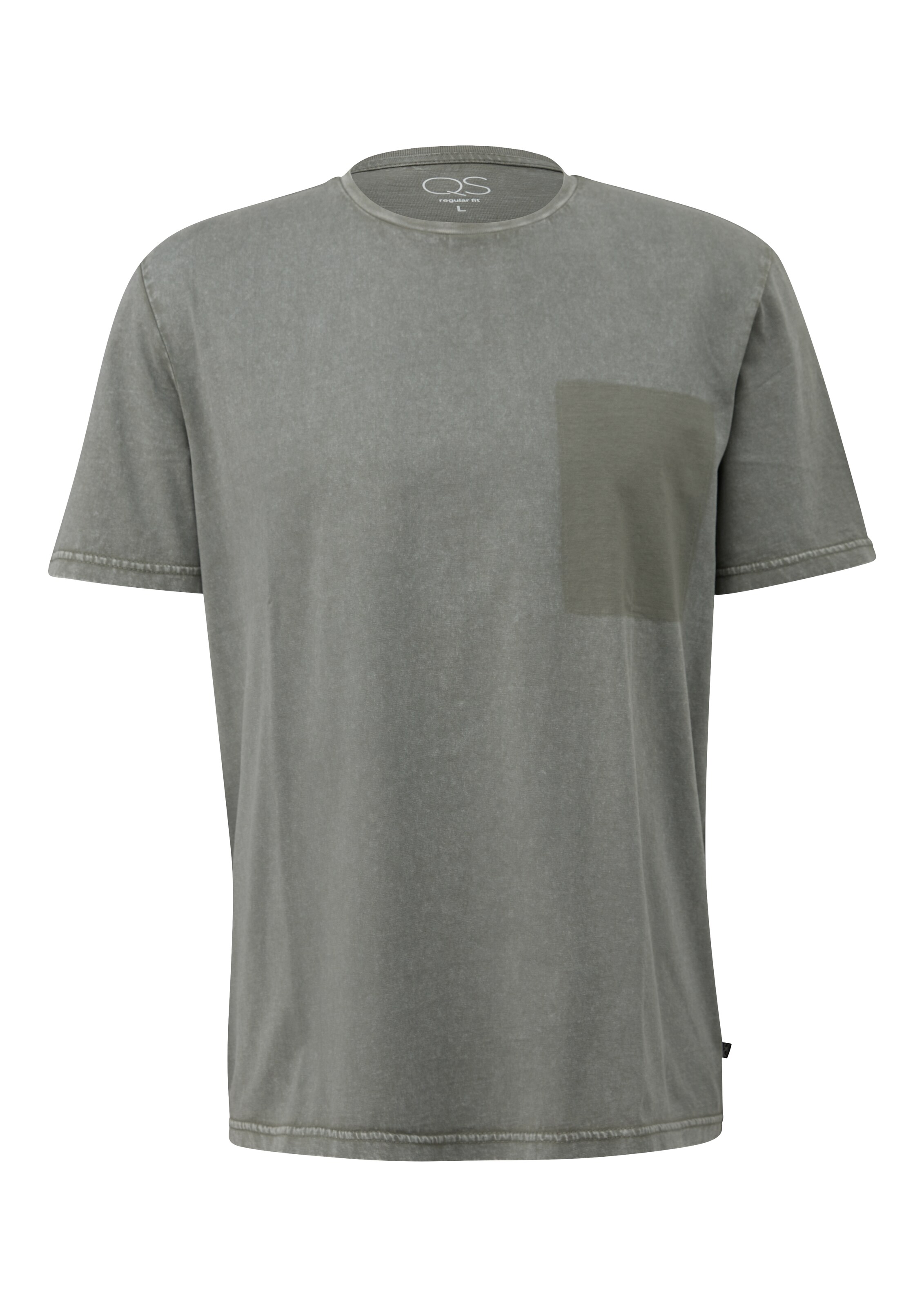 QS Shirt in Grey: front
