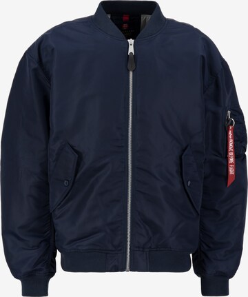 ALPHA INDUSTRIES Übergangsjacke 'MA-1 CS' in Blau: predná strana