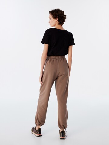 Twist Loose fit Pants in Brown