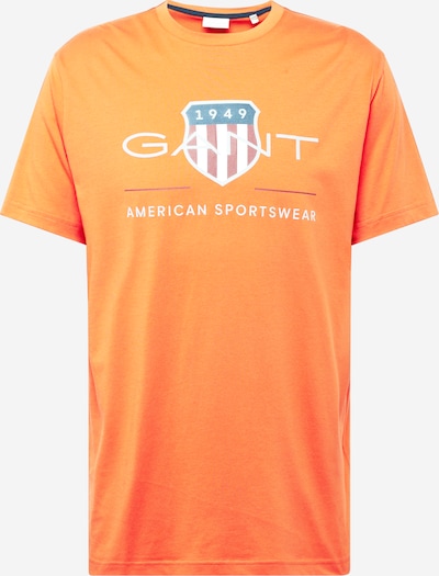 GANT T-Shirt in navy / grau / orange / weiß, Produktansicht
