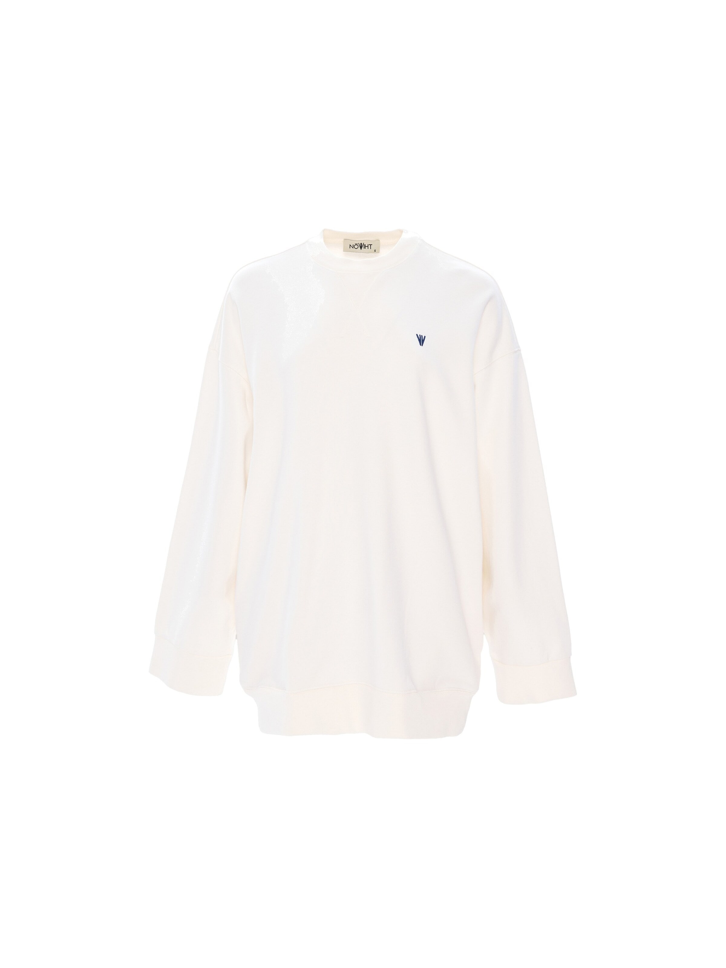 NOWIHT Sweatshirt 'Linnea' in Wit: voorkant