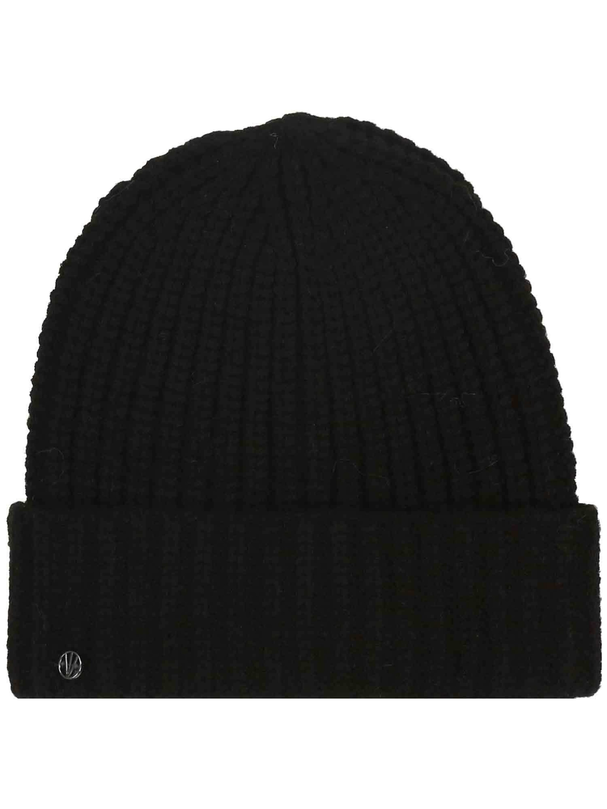 LOEVENICH Beanie in Black: front