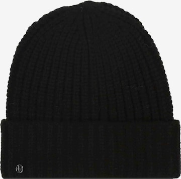 LOEVENICH Mütze in Schwarz: Vorderseite