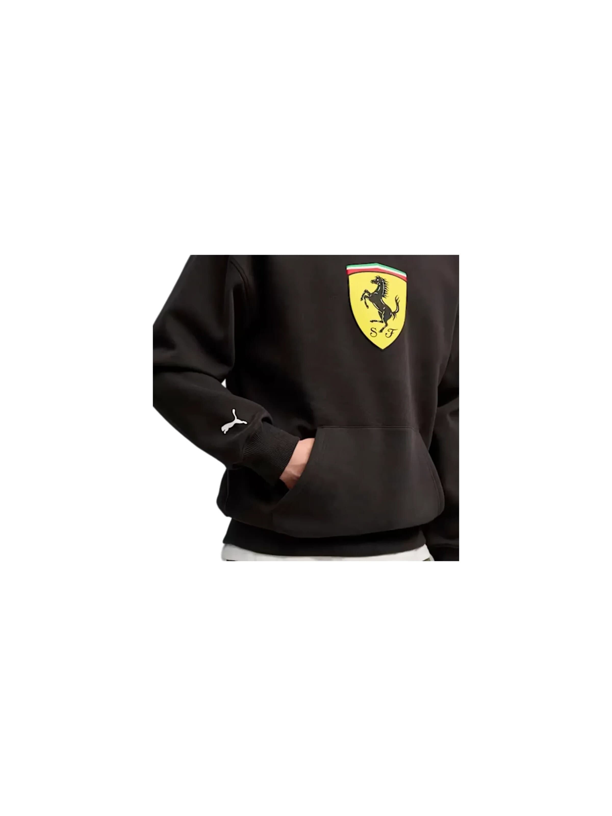 PUMA Sweatshirt 'Scuderia Ferrari' in Zwart