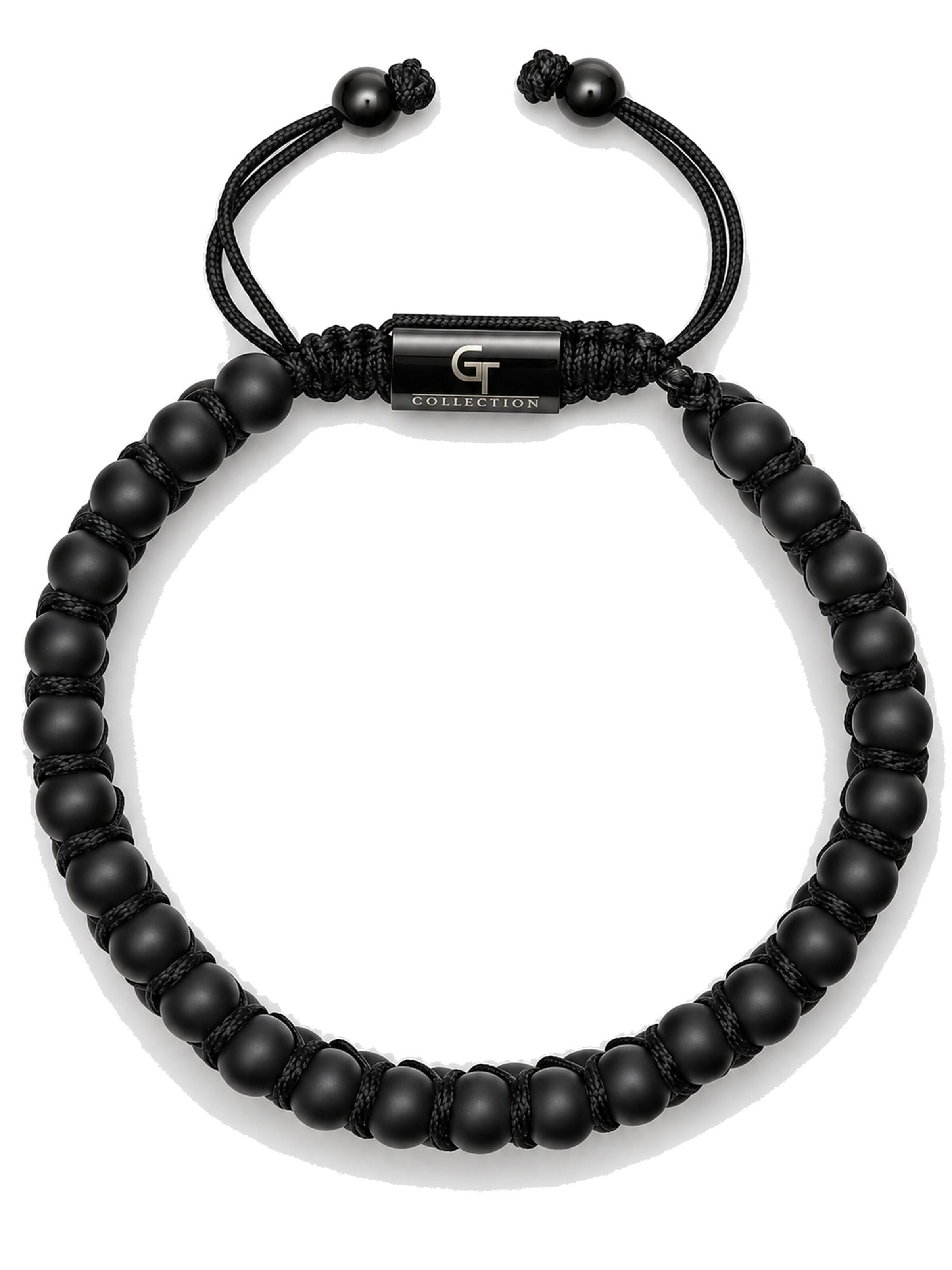 GT CollectionNarukvica 'Black Onyx Double-Row' - crna boja