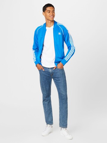 ADIDAS ORIGINALS Sweatvest 'Adicolor Classics' in Blauw