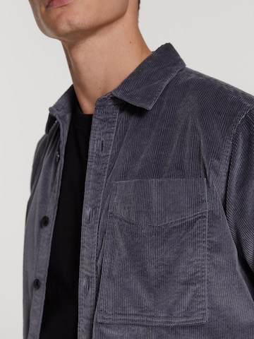 Shiwi Классический крой Рубашка 'Dave' в Серый