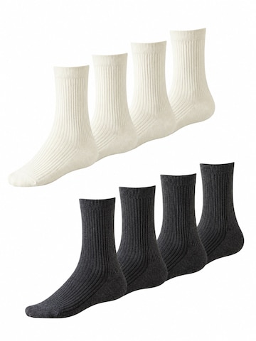 Millo Socks 'Cosy Steps Mix' in Grey: front