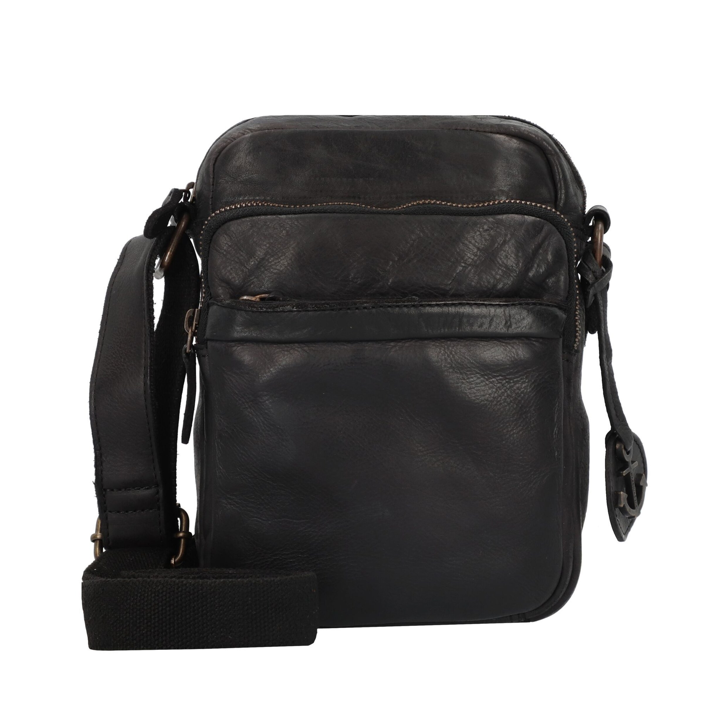 Harbour 2nd Crossbody bag 'Urban Poets' in Black: front