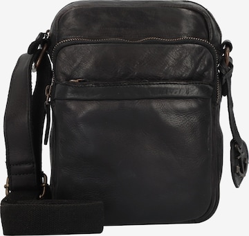 Harbour 2nd Schoudertas 'Urban Poets' in Zwart: voorkant