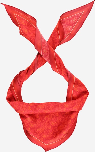 Lauren Ralph Lauren Schal 'Cora' in orange / rot / weiß, Produktansicht