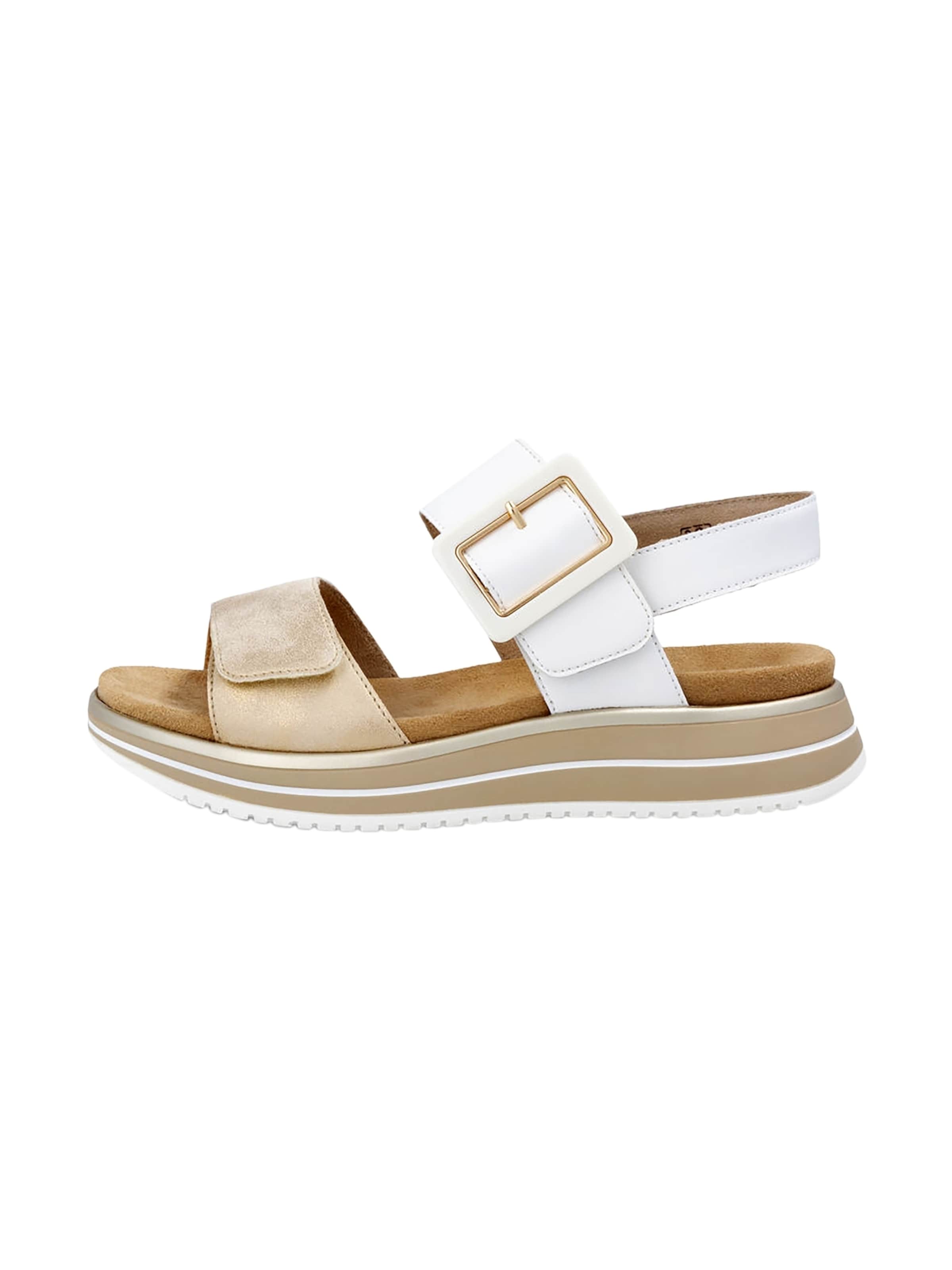 REMONTE - Sandalias en blanco: frente