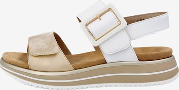 REMONTE - Sandalias en blanco: frente
