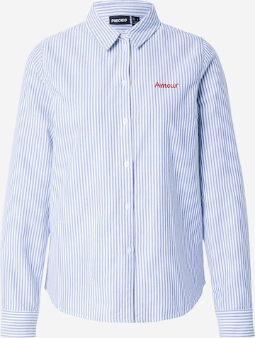 PIECES Halenka 'PCIRENE' – bílá: přední strana