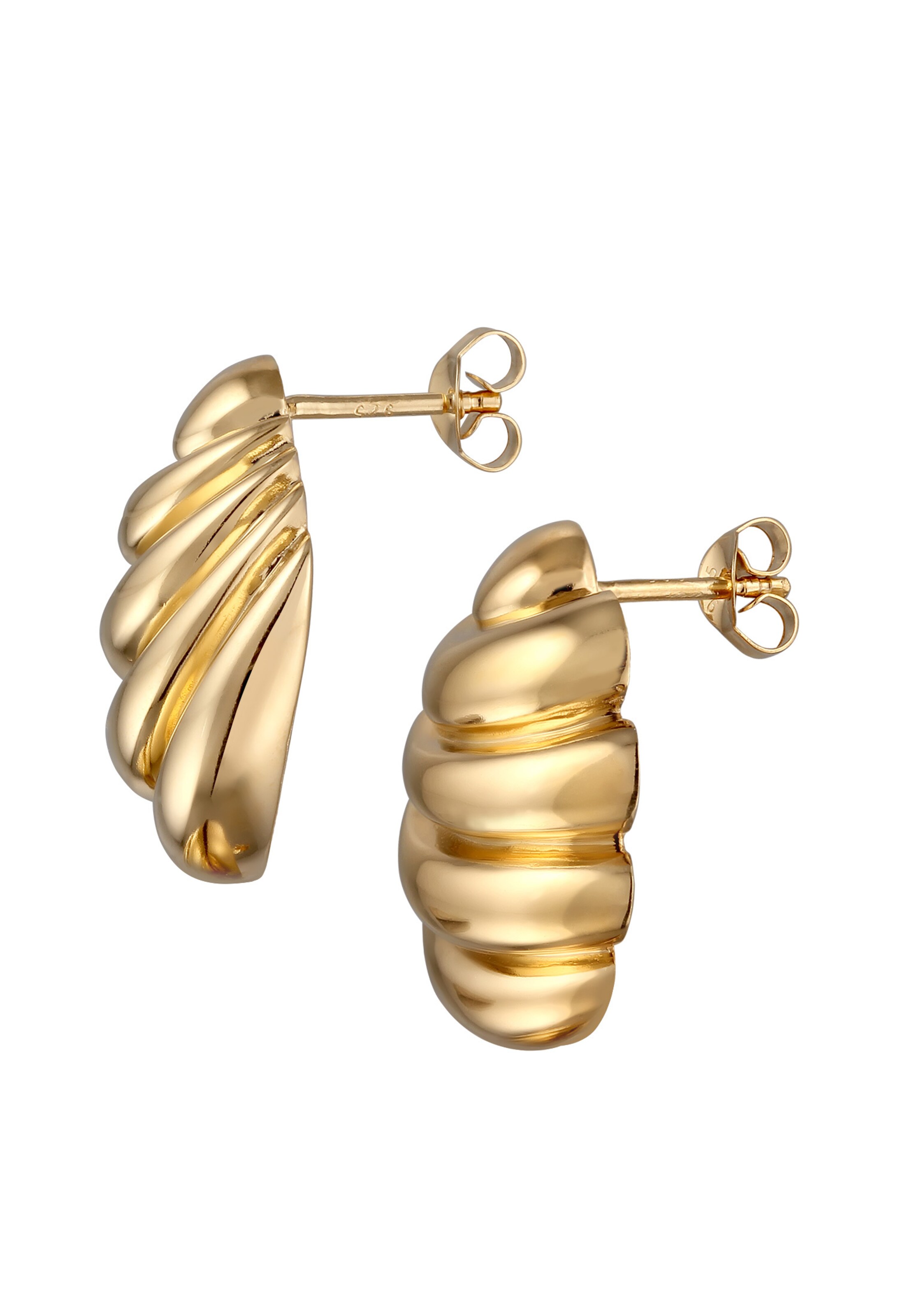 Boucles d'oreilles 'Muschel' ELLI PREMIUM en or