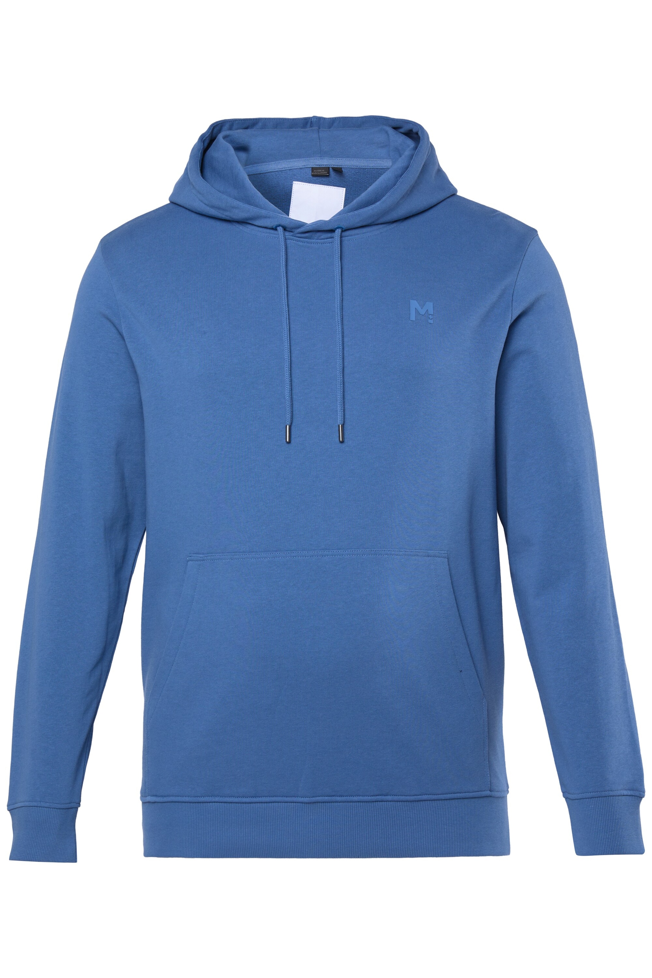 Men Plus Sweatshirt in Blau: Vorderseite
