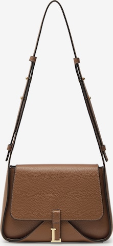 LOTTUSSE Shoulder Bag ' Talaia ' in Brown: front