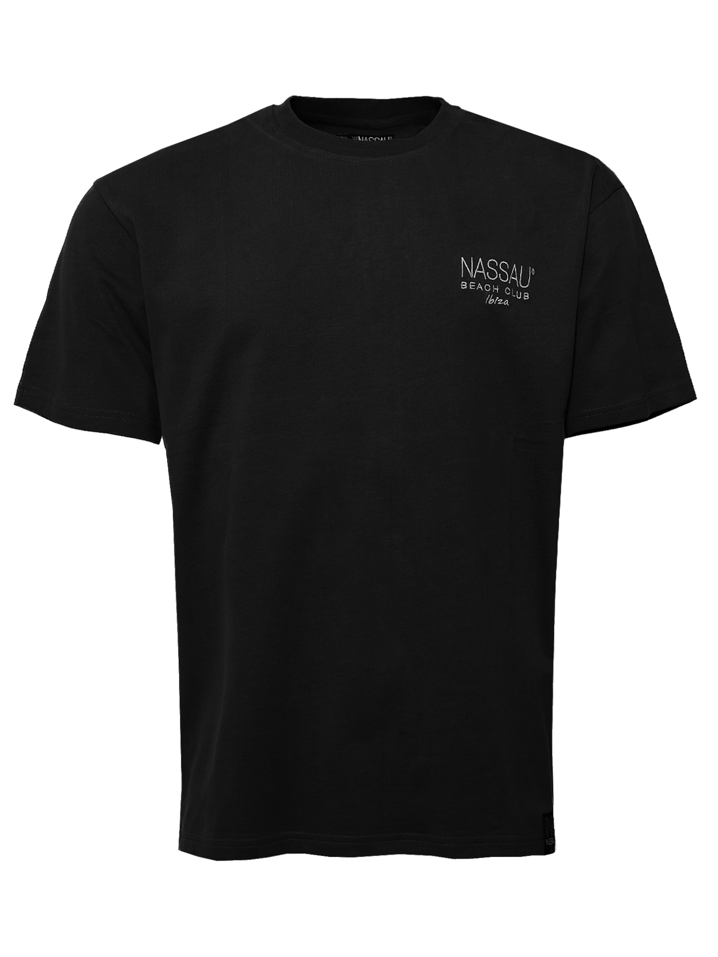 NASSAU Beach Club Shirt in Schwarz: Vorderseite