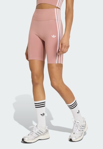 Skinny Pantaloni sportivi 'Essentials' di ADIDAS ORIGINALS in rosa: frontale