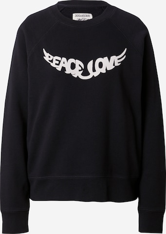 Zadig & Voltaire Sweatshirt in Black: front