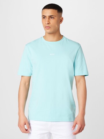 BOSS Orange - Camiseta 'Chup' en azul: frente