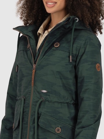 Alife and Kickin Winter Parka 'Charlotte' in Green