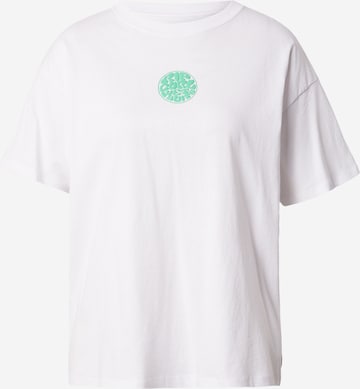 RIP CURL Футболка 'ICONS OF SURF' в Белый: спереди