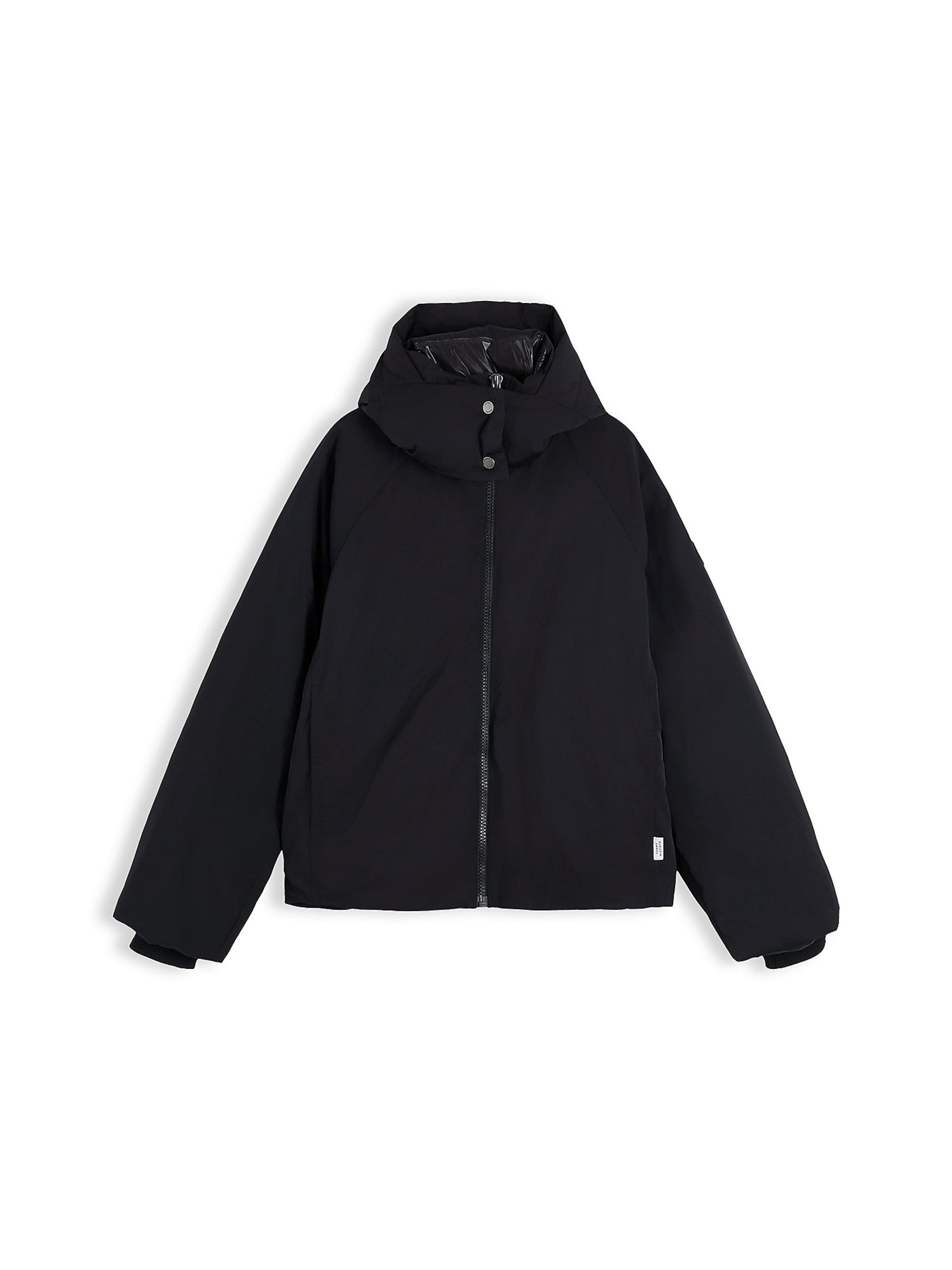 TOMMY HILFIGER Winterjas in Zwart: voorkant