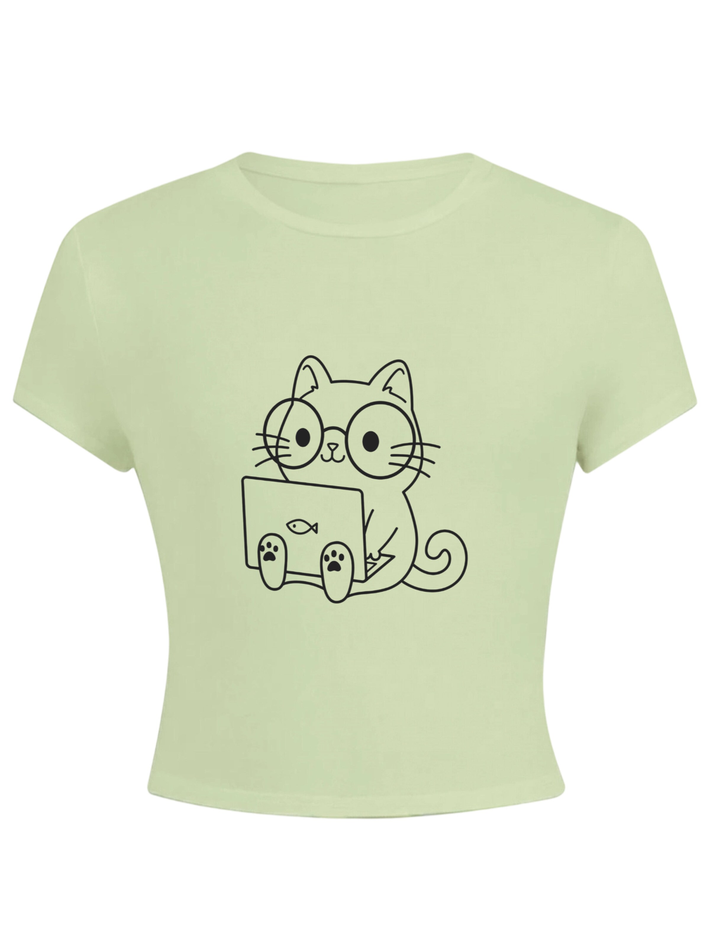 GORHEY Shirt in S/Regular in de kleur Grasgroen, Productweergave