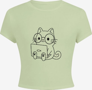 GORHEY Shirt in Groen: voorkant