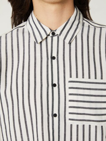 DAN FOX APPAREL - Ajuste regular Camisa 'Janosch' en negro